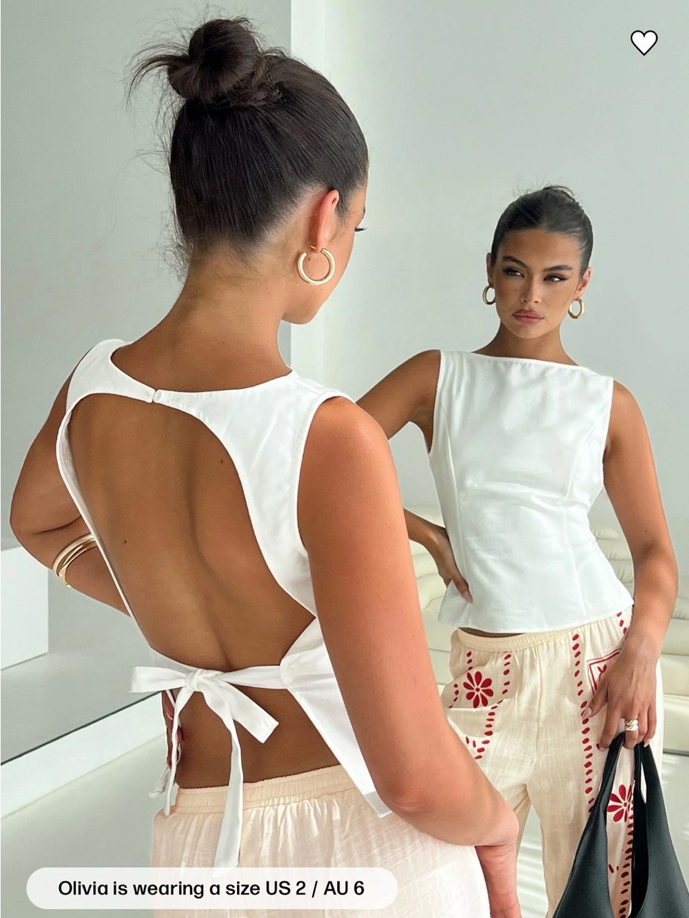 Princess Polly Lilitina Top- white